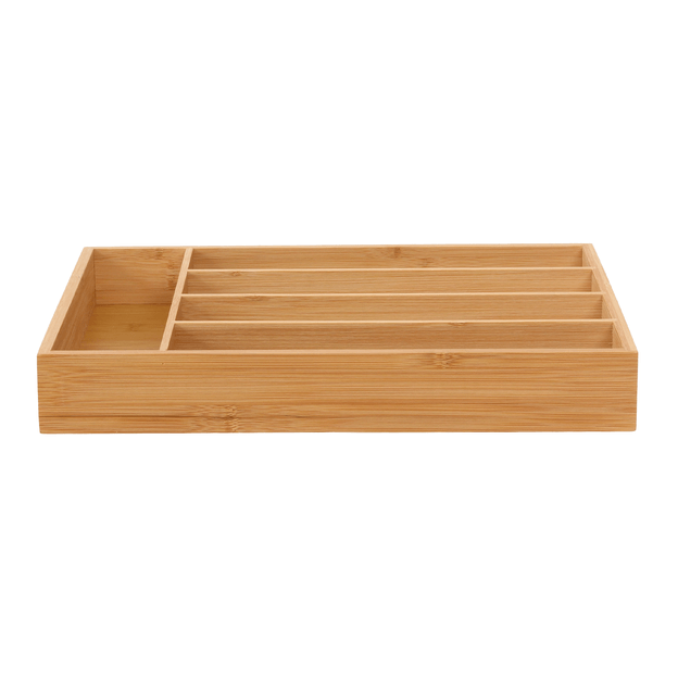 BAMBOO DRAWER CUTLERY HOLDER